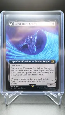 Cecil, Dark Knight (Extended Art) MTG: Final Fantasy - Image 1