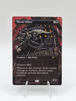 Throat Slitter Kevin Eastman TMNT Secret Lair Foil Near Mint - Image 1