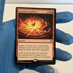 Chandra's Ignition - Magic Origins - MTG Magic Condition Shown In Many Pictures - Image 1