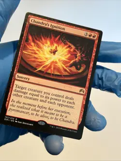 Chandra's Ignition - Magic Origins - MTG Magic Condition Shown In Many Pictures - Image 4