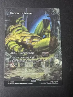 Undercity Sewers (Borderless) 0020 - PZA Teenage Mutant Ninja Turtles - MTG NM/M - Image 1