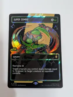 Super Combo - UB TMNT - Pixel Borderless Surge Foil - (0095) - NM - Image 1