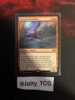 Manaform Hellkite Commander: Tarkir: Dragonstorm Regular - Image 1