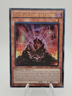 The Black Stone of Legend LDK2-ENJ05 Legendary Decks II 1st Edition - Image 1