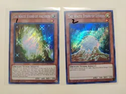 The White Stone of Legend/Ancients LCKC-EN010/LCKC-EN011 Secret Rare LP - Image 1