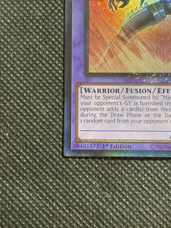YuGiOh! Masked HERO Dark Law RA01-EN025 Prismatic Collector Rare 1st Edition NM - Image 3
