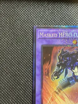 YuGiOh! Masked HERO Dark Law RA01-EN025 Prismatic Collector Rare 1st Edition NM - Image 4