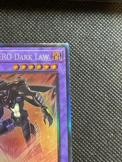 YuGiOh! Masked HERO Dark Law RA01-EN025 Prismatic Collector Rare 1st Edition NM - Image 5