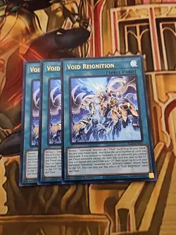 3X Void Reignition - BLTR-EN015 - Ultra Rare 1ST ED NM YuGiOh - Image 1