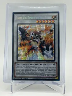 Yugioh Silvera, Wolf Tamer of the White Forest MP25-EN086 Secret Rare 1st Ed NM - Image 1