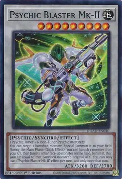 3x Psychic Blaster Mk-II - DUAD-EN040 - 1st Edition - Super Rare - NM - Yugioh - Image 1