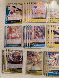 Boa Hancock Deck Core Op14 Blue And Yellow One Piece - Image 2