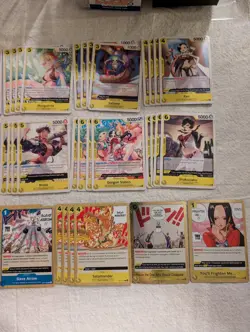 Boa Hancock Deck Core Op14 Blue And Yellow One Piece - Image 3