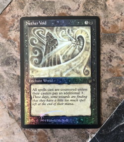 MTG - Nether Void - FOIL - Legacy - EDH - Alt Art - Read - WATCH VIDEO OF ITEM!! - Image 1