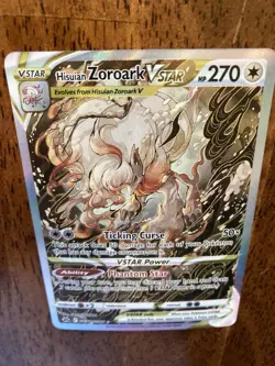 Pokemon Hisuian Zoroark VSTAR Holo Card GG56/GG70 Crown Zenith: Galarian Gallery - Image 2