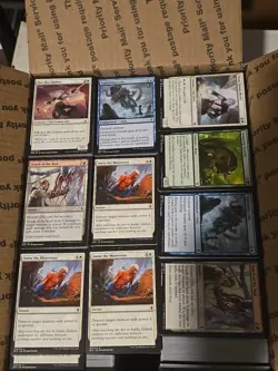 Magic The Gathering Bulk Common/Uncommon Lot Battle For Zendikar 4000 Cards - Image 1