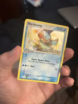 Marshtomp 36/106 🌊 ExEmerald Reverse Holo STAMPED Pokemon Card - Image 1