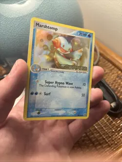 Marshtomp 36/106 🌊 ExEmerald Reverse Holo STAMPED Pokemon Card - Image 2