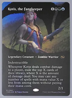 Kotis, the Fangkeeper - Borderless - Foil - 362 - Tarkir: Dragonstorm (TDM) MTG - Image 1