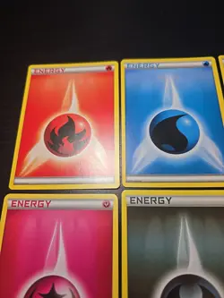 Pokemon Complete 2013 XY Energy Card Lot Lightning Fairy Water Psychic Dark NM - Image 3