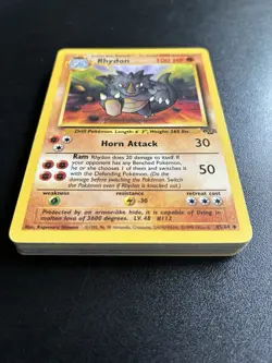 Vintage jungle Pokemon Cards Bundle x 25 Good Condition 1999 WOTC - Image 1