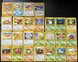Vintage jungle Pokemon Cards Bundle x 25 Good Condition 1999 WOTC - Image 2