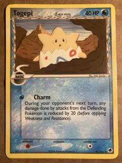 Togepi Pokemon Card Dragon Frontiers 41/101 LP - Image 1
