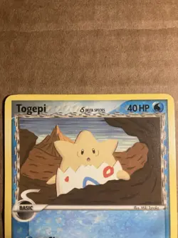 Togepi Pokemon Card Dragon Frontiers 41/101 LP - Image 3