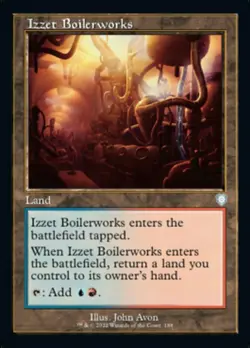 x4 Izzet Boilerworks U MTG Commander: The Brothers' War M/NM, English - Image 1