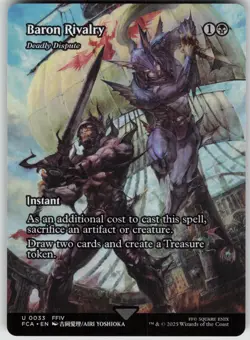 MTG Baron Rivalry - Deadly Dispute (Showcase) Normal NM FINAL FANTASY: Through t - Image 1