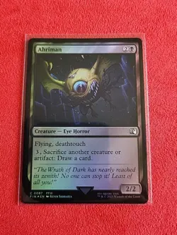 Ahriman Final Fantasy Foil FIN 87 MTG Deathtouch Flying - Image 1