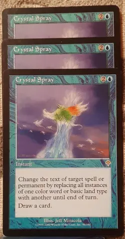 Mtg Invasion 3x Crystal Spray - Image 1