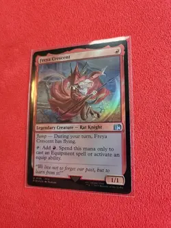 Freya Crescent Final Fantasy Foil FIN 138 MTG Legendary Creature Red - Image 3