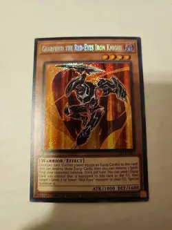 Gearfried the Red-Eyes Iron Knight LDS1-EN011 Legendary Duelists: Season 1... - Image 1