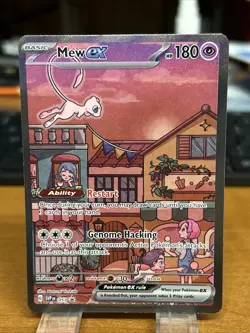 Mew EX 053 Scarlet & Violet Promo Holo Pokemon TCG Card - Image 1