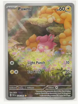 Pokemon TCG Pawmi Sir Card 226/091 Paldean Fates - Image 1