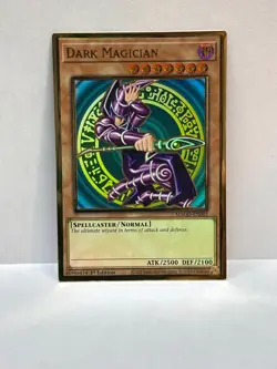 DARK MAGICIAN - 1st EDITION MAXIMUM GOLD RARE MAGO-EN002 YUGIOH! TCG Card - Image 1