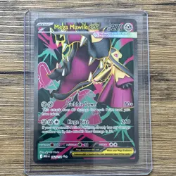 Pokemon Mega Mawile EX Full Art Ultra Rare 162/132 Me01 Holo 270 HP Card - Image 1