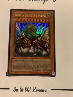 THEINEN DIE GROßE SPHINX - EP1-DE001 DEUTSCH Yu-Gi-Oh! CARD ULTRA RARE HOLO TCG - Image 2