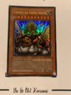 THEINEN DIE GROßE SPHINX - EP1-DE001 DEUTSCH Yu-Gi-Oh! CARD ULTRA RARE HOLO TCG - Image 3