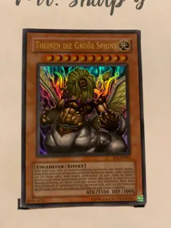 THEINEN DIE GROßE SPHINX - EP1-DE001 DEUTSCH Yu-Gi-Oh! CARD ULTRA RARE HOLO TCG - Image 4