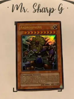 ANDROSPHINX - EP1-DE002 DEUTSCH Yu-Gi-Oh! CARD ULTRA RARE HOLO KONAMI TCG OCG - Image 4