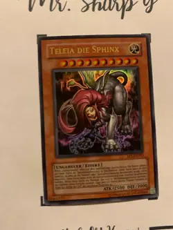 TELEIA DIE SPHINX - EP1-DE003 DEUTSCH YU-Gi-Oh! CARD ULTRA RARE HOLO TCG OCG - Image 3