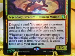 Chainer Nightmare Adept foil mythic magic the gathering trading card singles - Image 3
