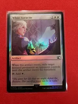White Auracite Final Fantasy Foil FIN 41 MTG Artifact Common - Image 1