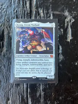 MTG TCG TMNT Krang, Utrom Warlord 0175 Regular Mythic - Image 2
