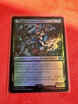 Fang, Fearless l'Cie Final Fantasy Foil FIN 99 MTG Meld Legendary Creature - Image 1