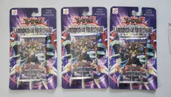 Vintage YuGiOh blister Pack Lot, 3 Labyrinth Of Nightmare - Image 1