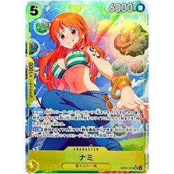 Nami (Alt Art) EB03-053 SR ONE PIECE Heroines Edition - ONE PIECE Card Japanese - Image 1