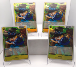 Sabo Playset - ST13-007 x4 - Starter Deck 13 - One Piece TCG - Image 1